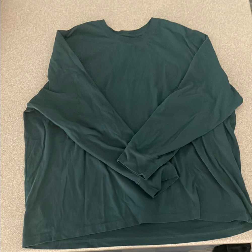 .Eddie Bauer Green Long Sleeve Tee XXXL
